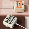 Cassette Tape Design Case Cover for Samsung Galaxy Buds4/4Pro Soft Silicone Protective Cover Shock-Proof Scratch-Resistant