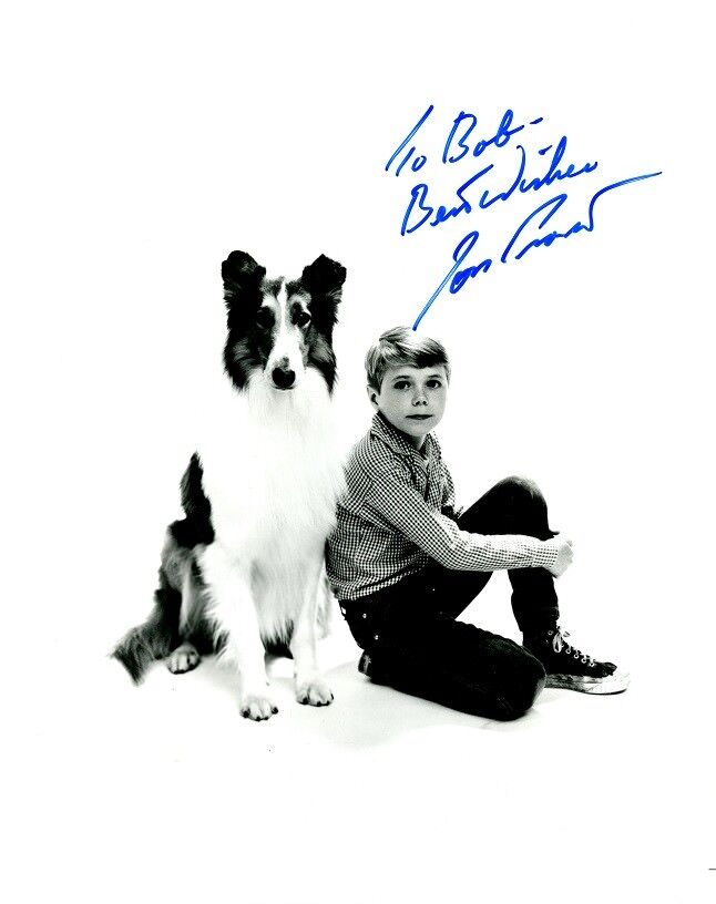 JON PROVOST In-person Signed Photo Poster painting - LASSIE