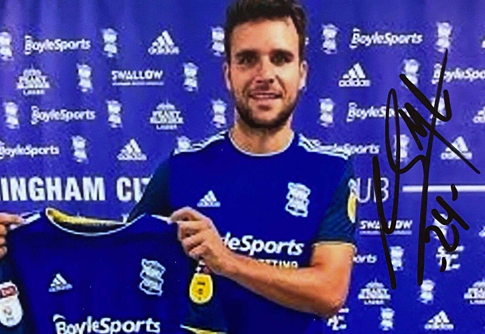 Alvaro Gimenez Genuine Hand Signed 6X4 Photo Poster painting - Birmingham City