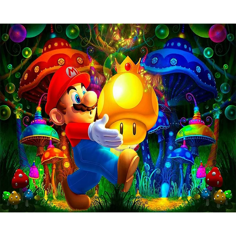Mario - Painting By Numbers - 50*40CM gbfke