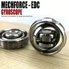 Metal gyroscope fingertip gyroscope decompression toy rotating balance black technology three-axis precision fingertip gyroscope
