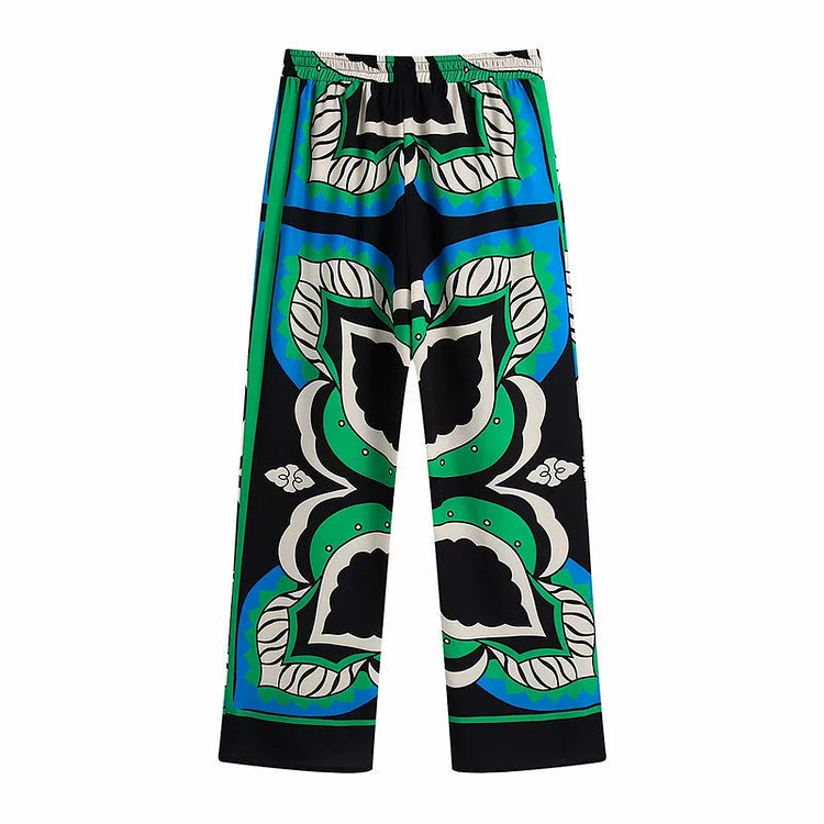 Flaxmaker Printed Tops and Bottom