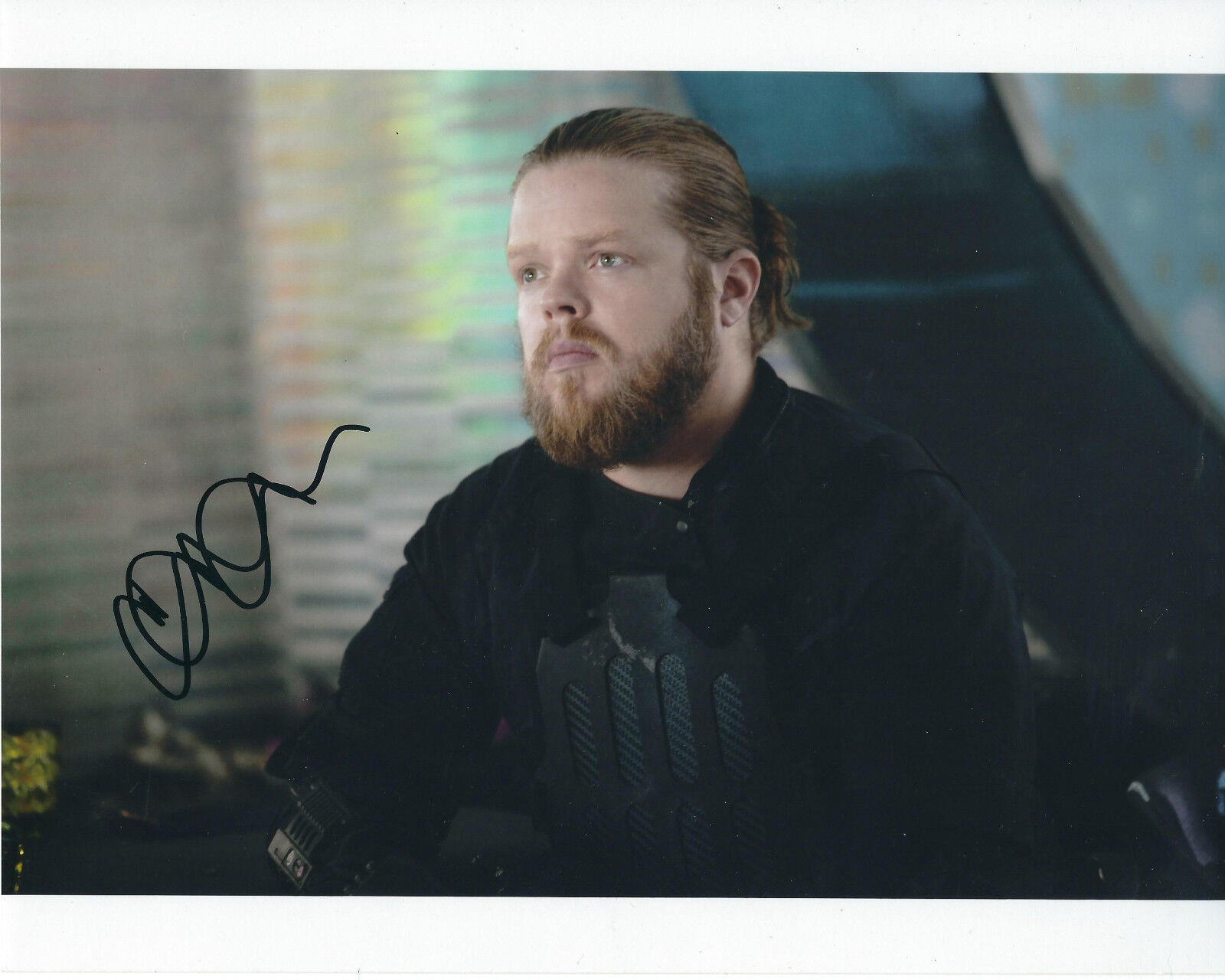 ELDEN HENSON THE HUNGER GAMES MOCKINGJAY 2 AUTOGRAPHED Photo Poster painting SIGNED 8X10 #3