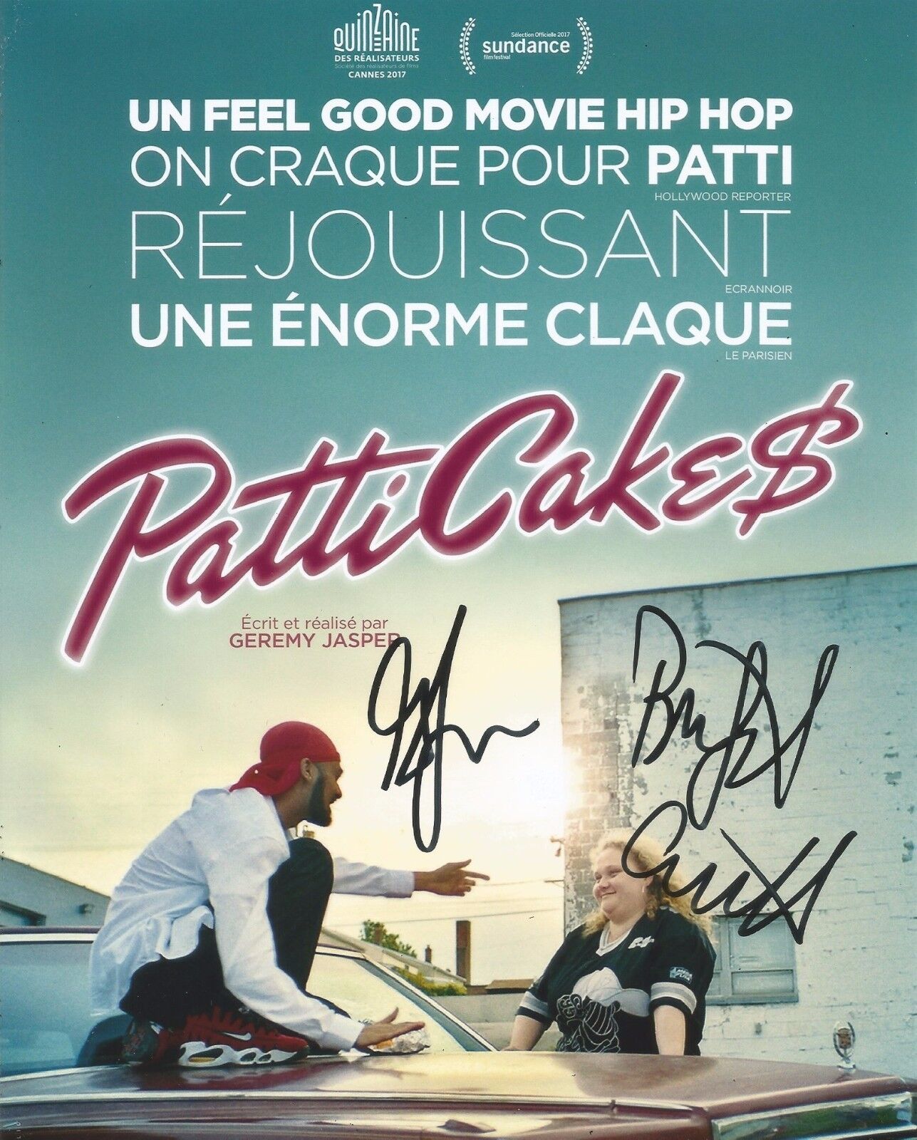 Bridget Everett/Geremy Jasper Signed Patti Cake$ 10x8 Photo Poster painting AFTAL