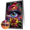 (50*70cm)Eye of the Flower - Full Round Drill Diamond Painting