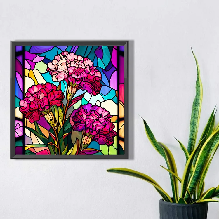 ダイヤモンドアートクラブ StainedGlassSunflower （Sunflowers