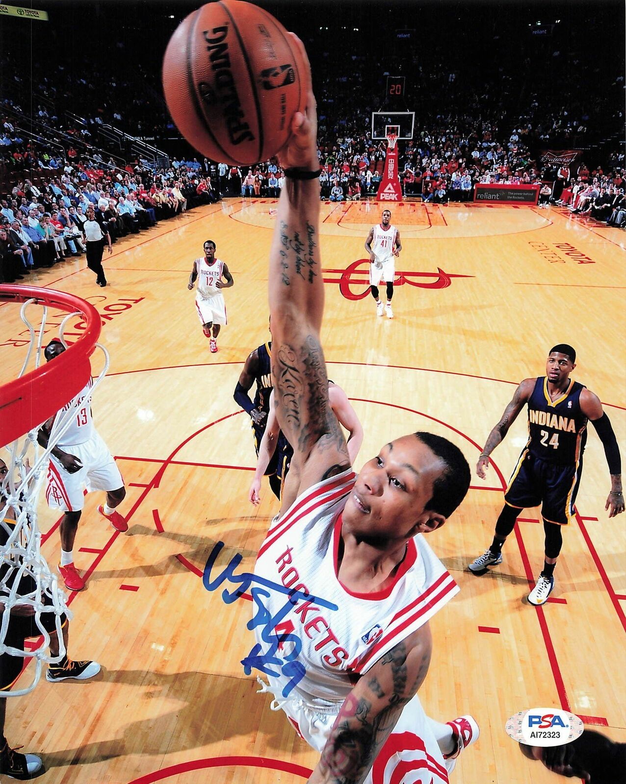 GREG SMITH signed 8x10 Photo Poster painting PSA/DNA Houston Rockets Autographed