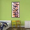 (30*70cm)Halloween Bat - Full Round Drill Diamond Painting