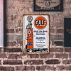Gulf Oil - Vintage Metal Signs(8*12Inch) - Gas