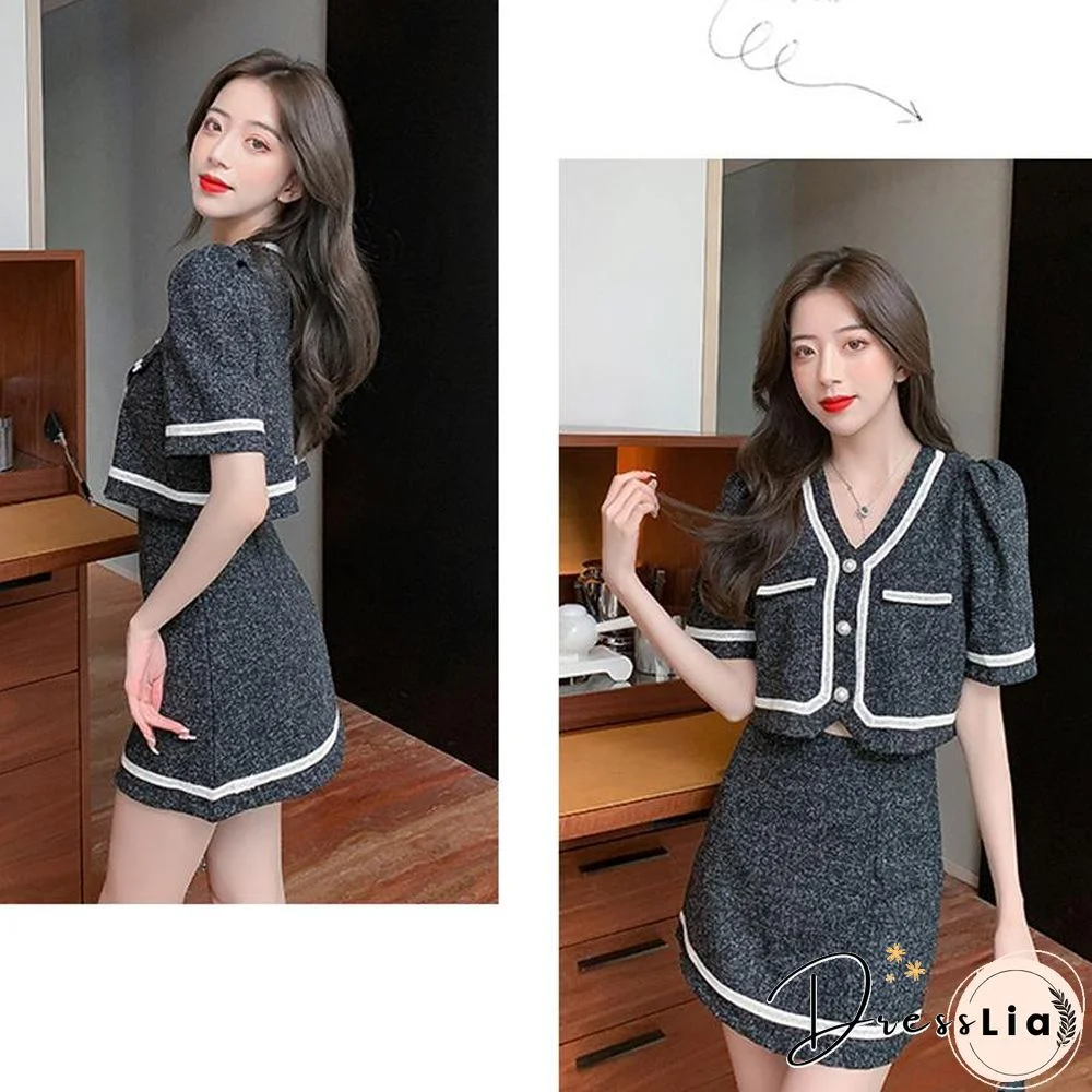 Fashion Short Two-Piece Set P11695