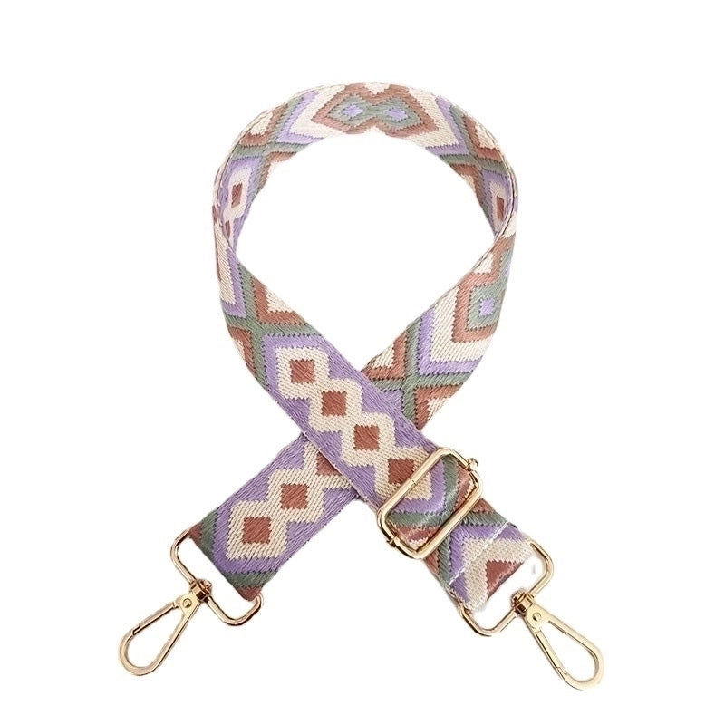 All Seasons Canvas Color Block Single Shoulder Strap Bag Accessories