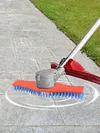 Polyester Cleaning Brush High-Efficiency Universal Garden Weeding Brush Wear-Resistant for Deck Garden Yard Floor Patio Farm Tile Grout