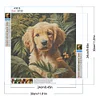 Diamond Painting-DIY Full Round Drill Farm Dog