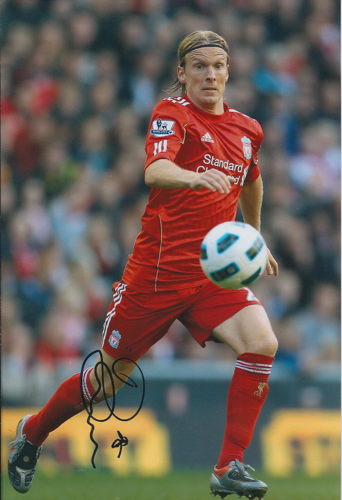 Christian POULSEN Autograph SIGNED 12x8 Photo Poster painting AFTAL COA Liverpool AJAX