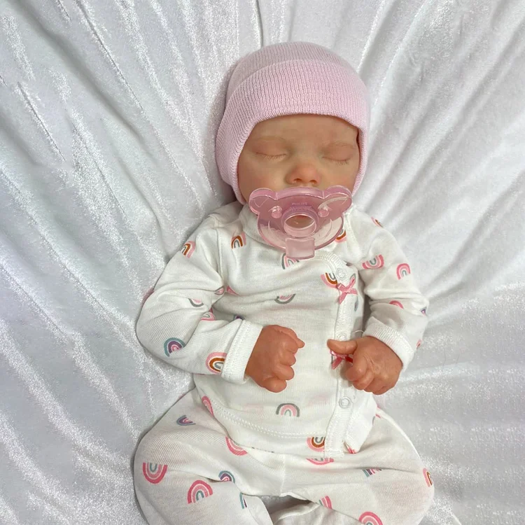 17'' Lifelike Huggable Reborn Baby Real Looking Silicone Doll