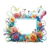 (Multistyle) Cadre Fleur De Tigre - Ornement D&rsquo;Artisanat 5D Bricolage