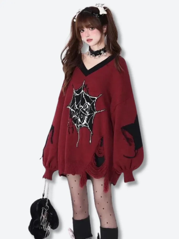Brownm Goth Sweater