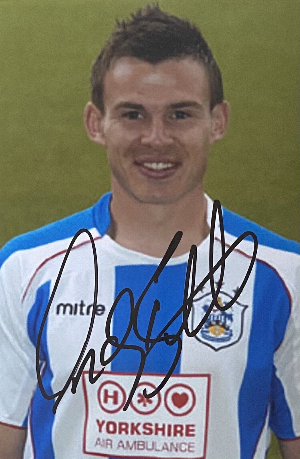 Andy Butler Genuine Signed Huddersfield Town 6X4 Photo Poster painting