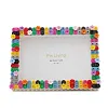 Flower Garden DIY Building Block Photo Frame Kit,Creative Handmade Assembled Photo Frame Handmade Craft Gift Home Tabletop Display Decor