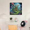 Mushroom House-16CT Stamped Cross Stitch 40*40cm/15.75*15.75in tapestrymarket