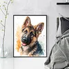 German Shepherd Dog-11CT Stamped Cross Stitch 40*50cm/15.75*19.69in tapestrymarket