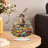 Blume Windmühle - 5d DIY Basteln Ornament
