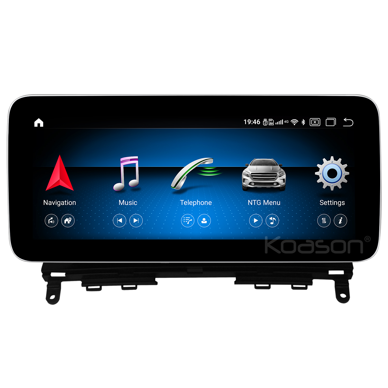 For Mercedes C class W204 S204 Android Screen Upgrade Apple Carplay GPS  10.25