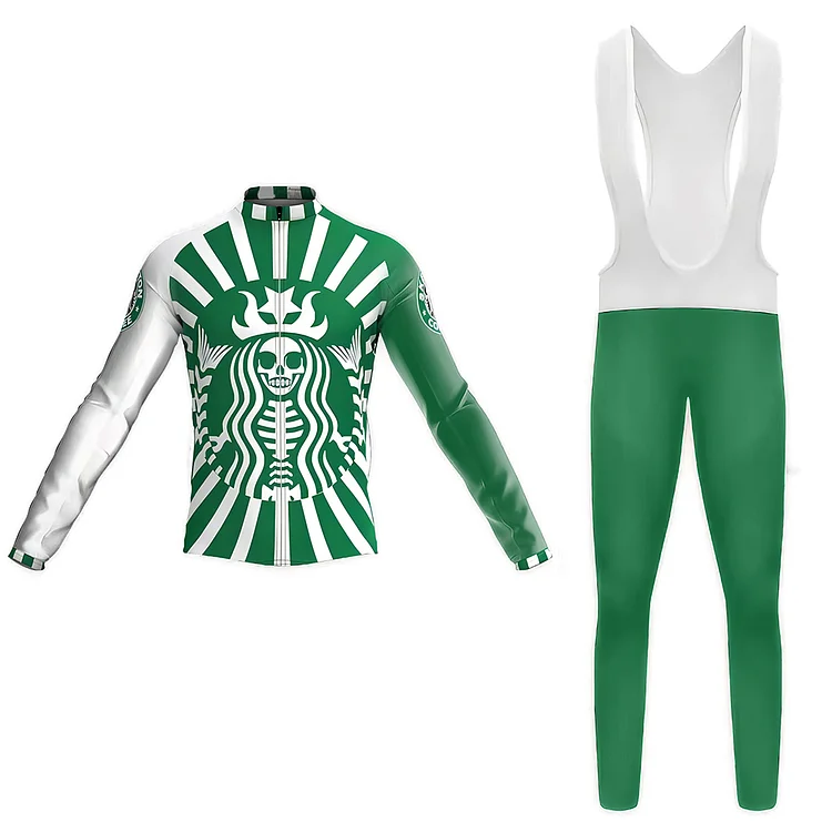 Starbucks Men's  Long Sleeve Cycling Kit