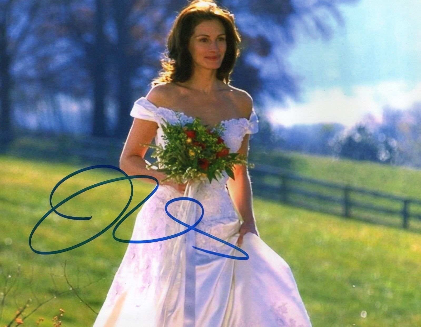 JULIA ROBERTS AUTOGRAPHED SIGNED A4 PP POSTER Photo Poster painting PRINT 23