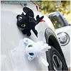 Toothless Little Dragon Wings Vibrate Car Roof Skylight Decoration Doll