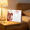 DIY 2027 Diamond Painting Calendar Art Kit Paper Desk Calendar Desktop Decoration Craft Kit