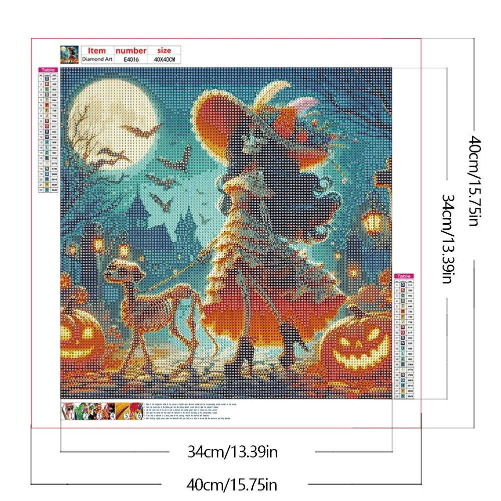 Diamond Painting - Full Round Drill - Skull Beauty(Canvas|40*40cm)