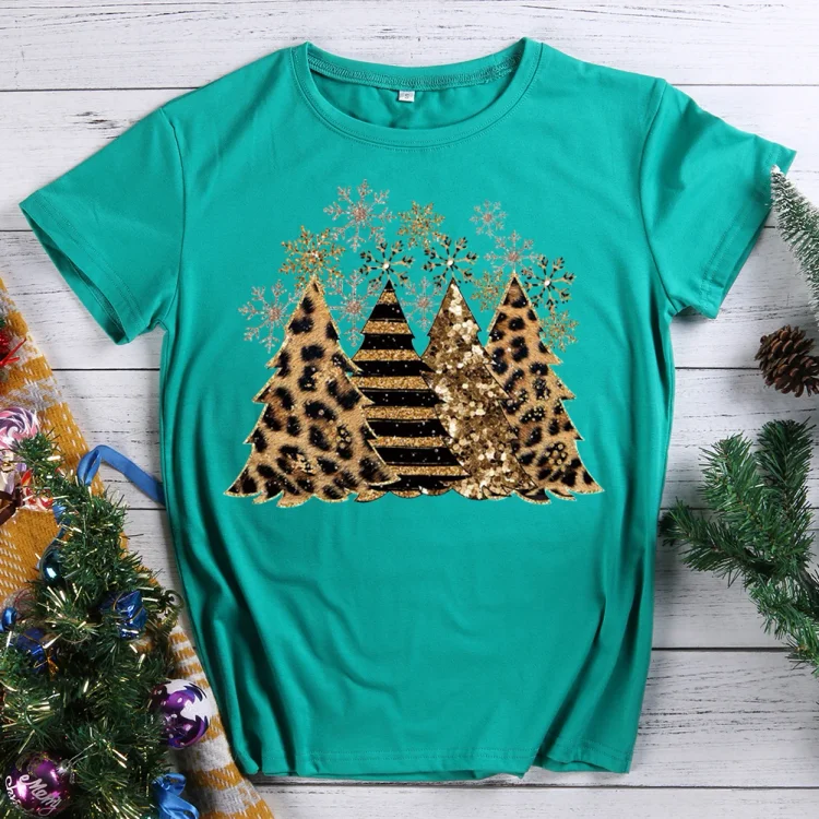 Leopard print  T-shirt Tee -607366-Annaletters