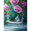 Diamond Painting-DIY Full Round Drill Butterfly
