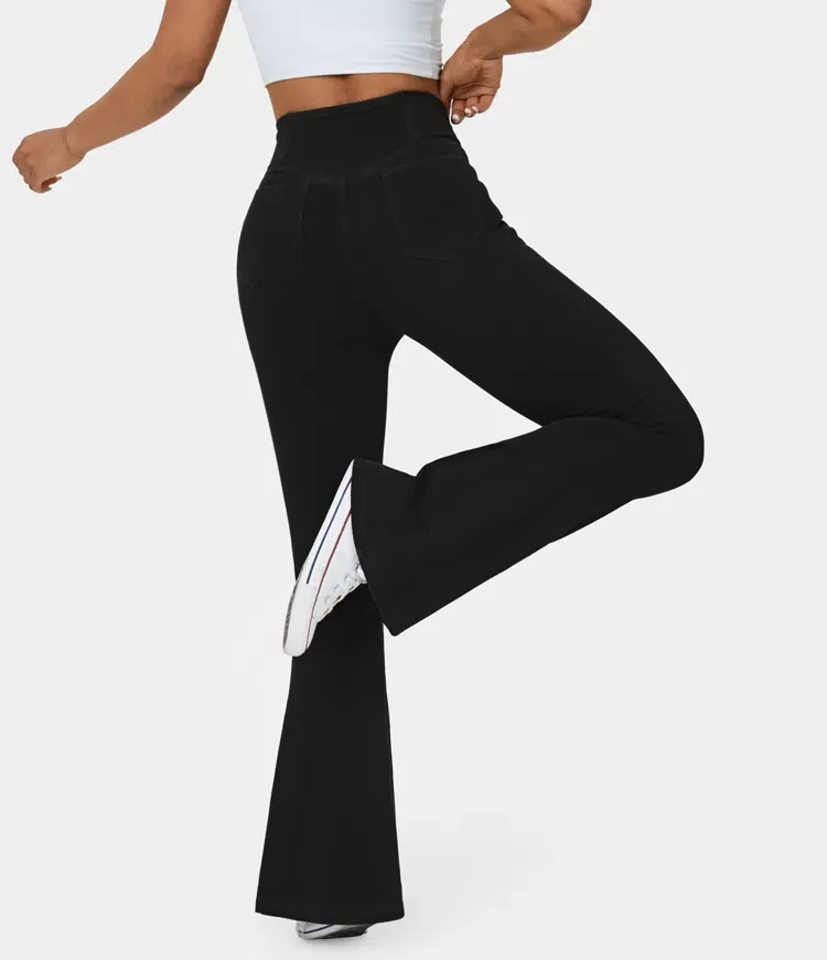 ✨(Hot Sale Now-50% OFF) Magic High Waisted Flare Pants