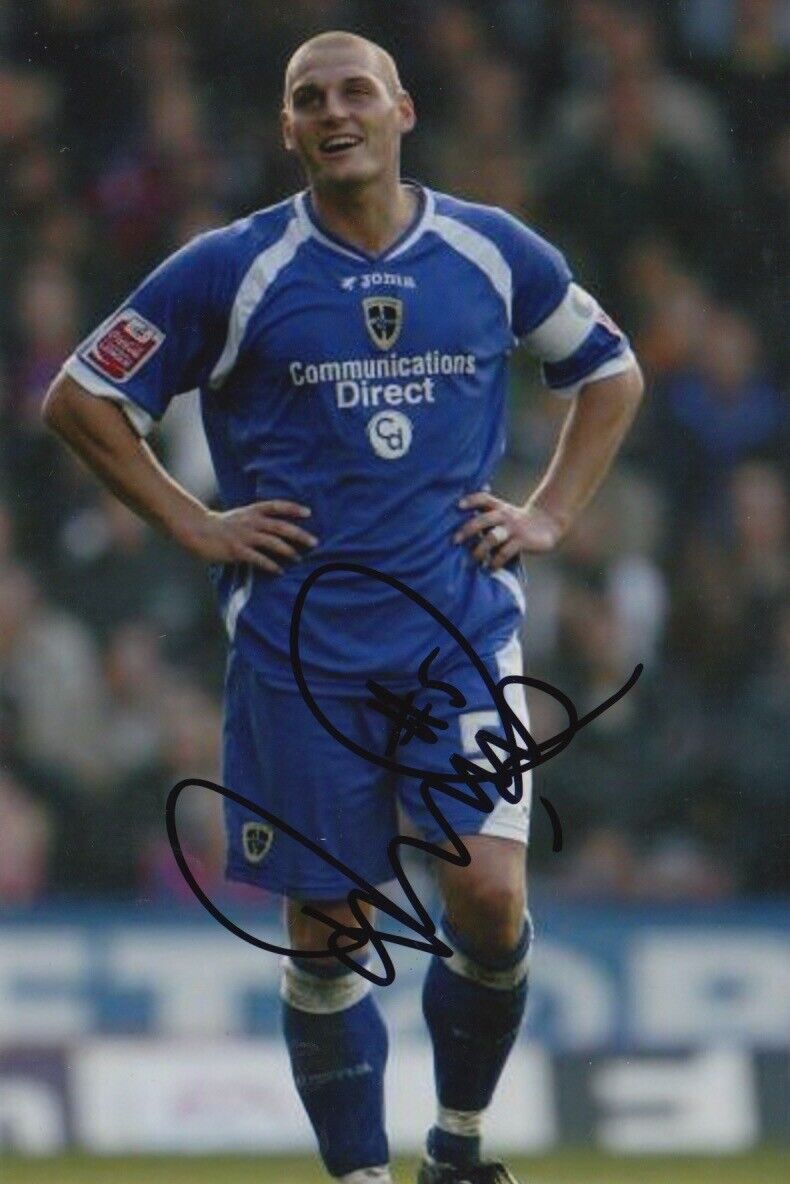 DARREN PURSE HAND SIGNED CARDIFF CITY 6X4 Photo Poster painting 1.