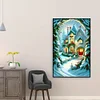 (40*60cm)Christmas House - Full Round Drill Diamond Painting