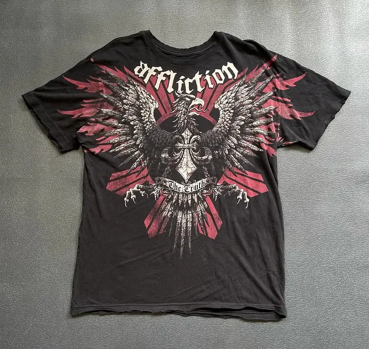 American Retro Graphic Oversized T-shirt