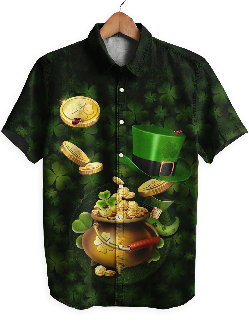 St. Patrick's Day Treasure Shirt PLUSCLOTHESMAN