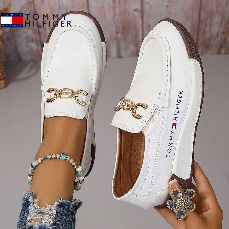 Dámské letní ležérní kožené boty Tommy Hilfiger®