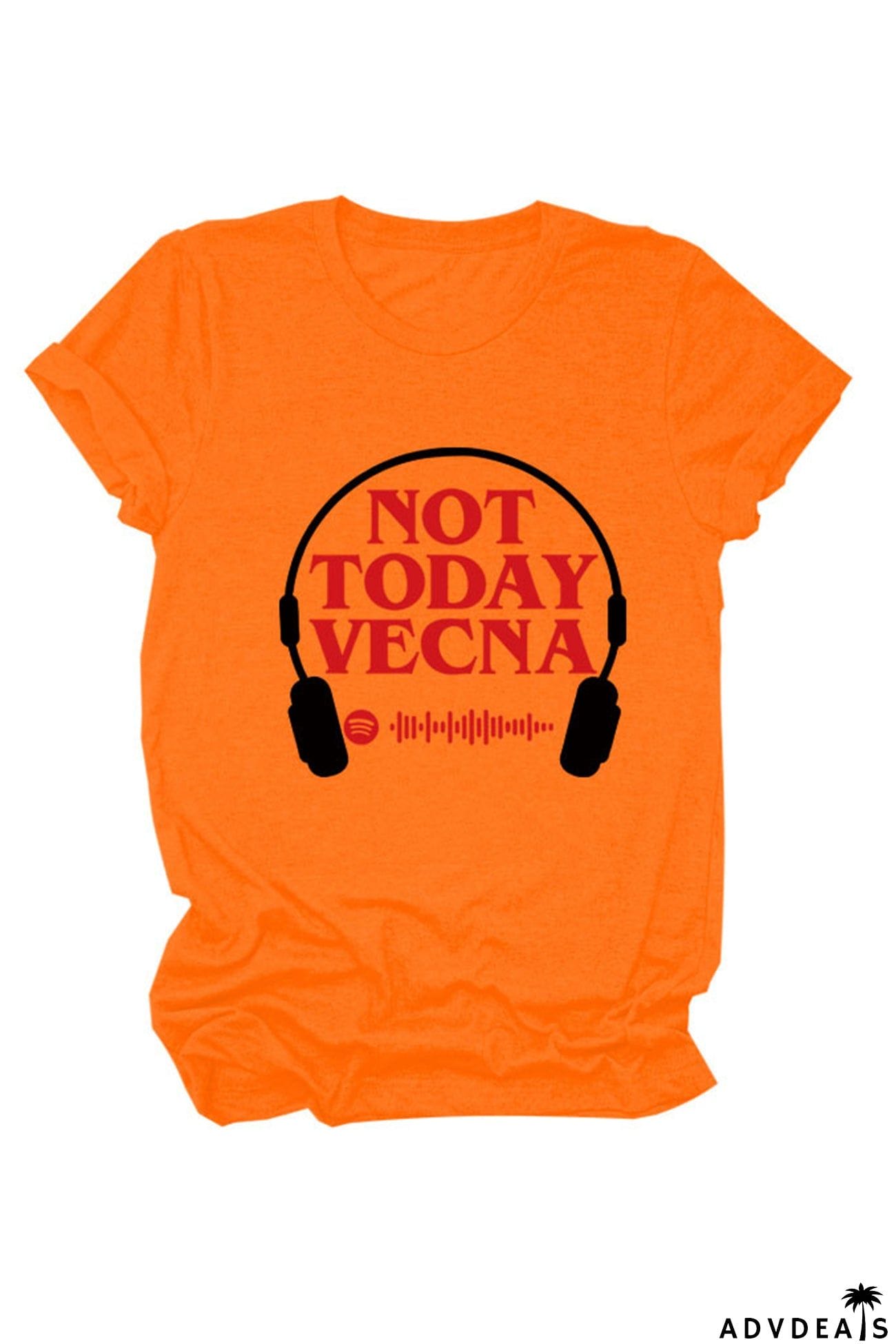 Not Today Vecna Printed T-shirt