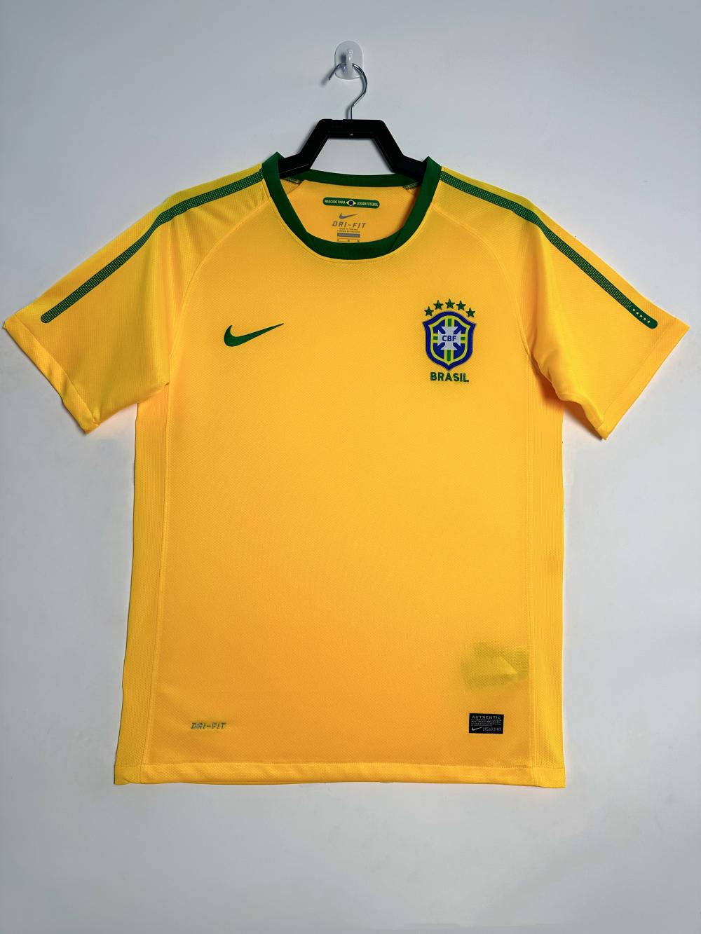 2010 Retro Brazil Home Soccer Jersey 1:1 Thai Quality jersey|football shirt|football kit