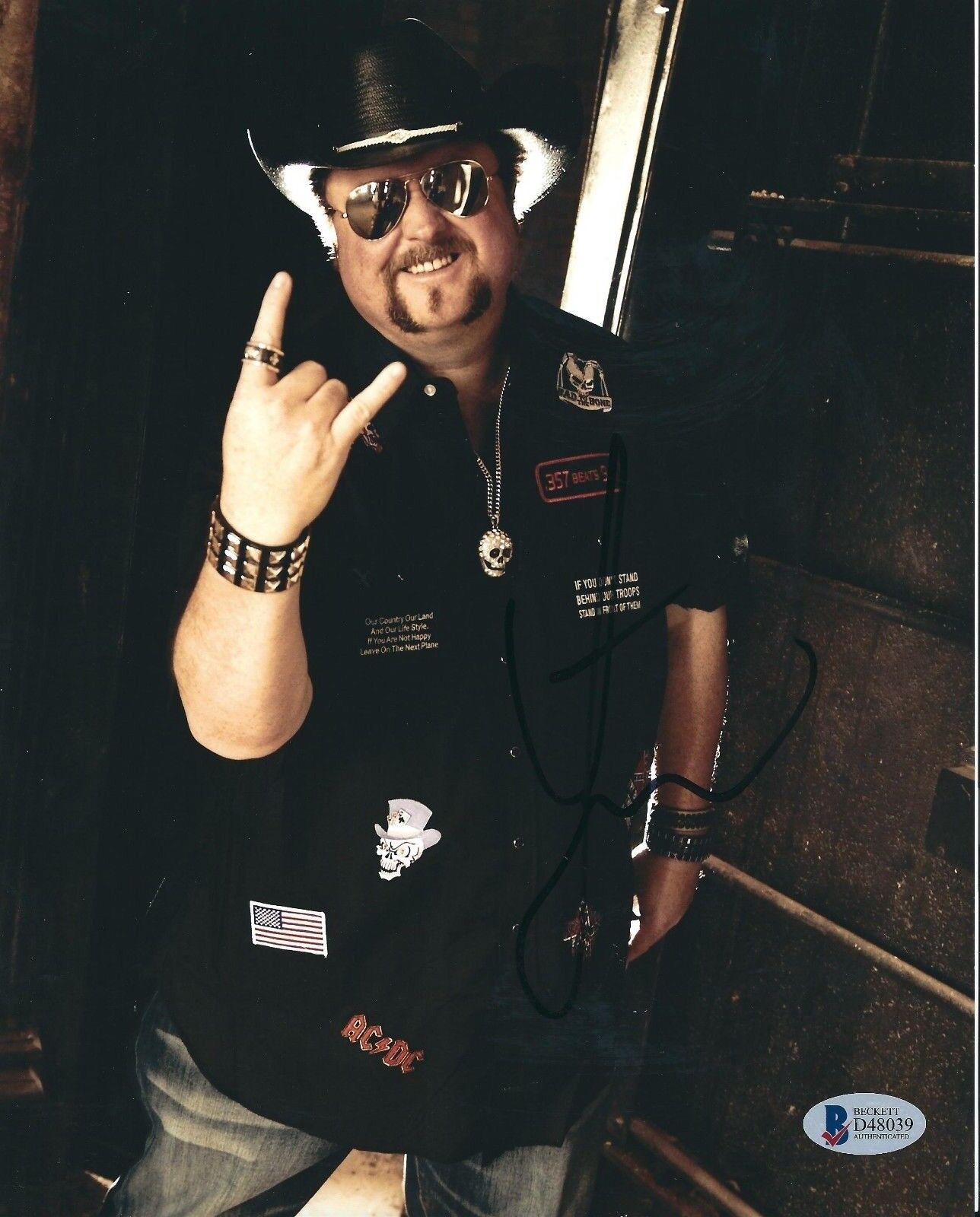 Colt Ford Signed 8x10 Photo Poster painting *Dirt Road Anthem *Country Rapper BAS D48039