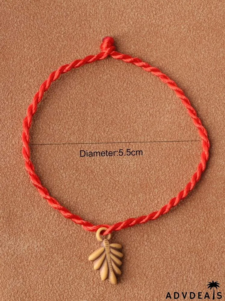 Leaf Charm Bracelet