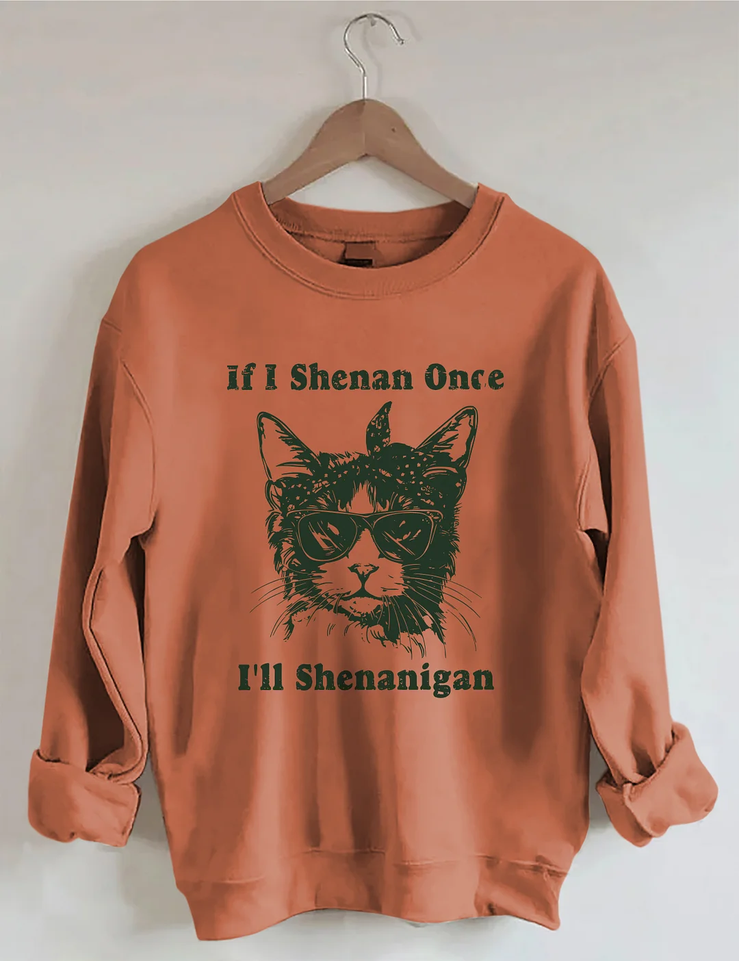 If I Shenan Once I'll Shenanigan Sweatshirt