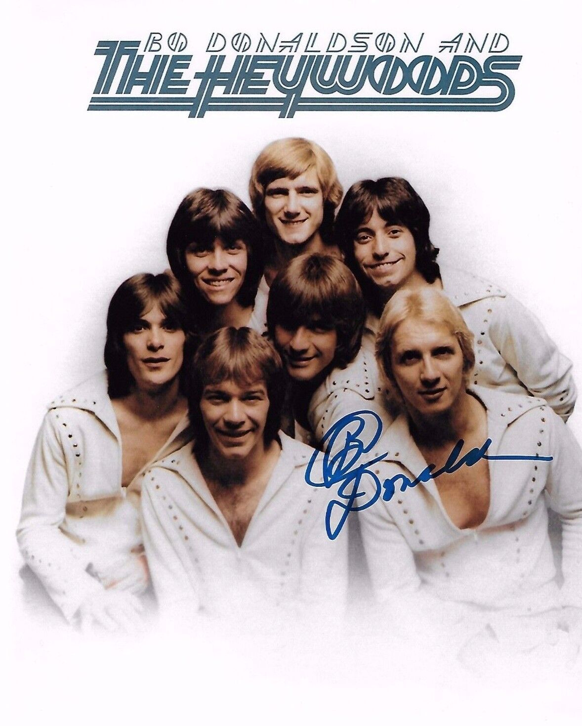 Bo Donaldson and The Heywoods 8x10 Photo Poster painting Signed by Bo Donaldson!!! RARE - G1052