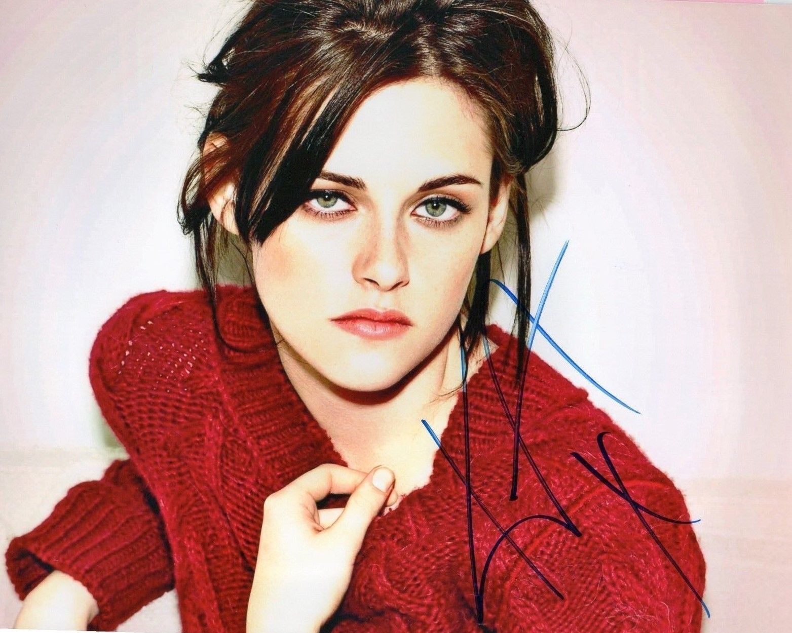 KRISTEN STEWART AUTOGRAPHED SIGNED A4 PP POSTER Photo Poster painting PRINT 15