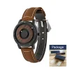 Magnetic Suspension Ball Bearings Without Pointers Wormhole Concept Men's Watch