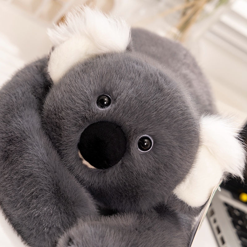 Tegooe 65cm Long-Arm Animal Plush Toy Pillow - Soft Raccoon