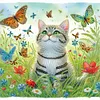(Multi-Style)Animal-Partial Special Shaped Diamond Painting 40*40CM